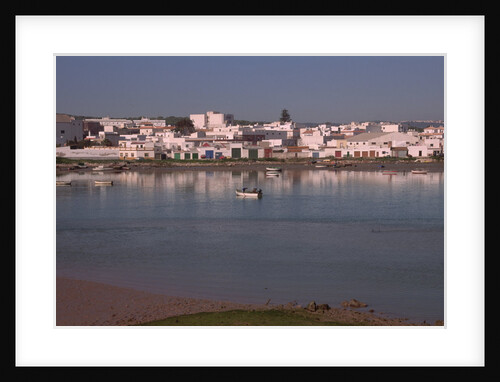 Small Boats in Harbor by Anonymous