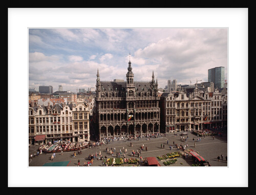 The Grand' Place in Brussels by Anonymous