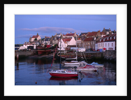 Harbor on Fife Coast by Anonymous