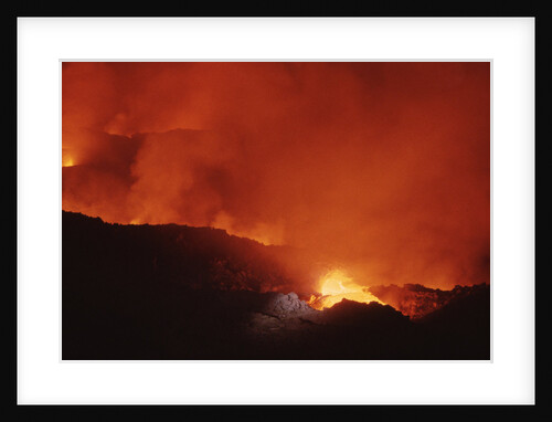 Lava Flow from Mount Etna by Anonymous
