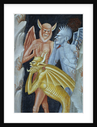Detail of Demons from Militant Church and Triumphant Church by Andrea di Buonaiuto