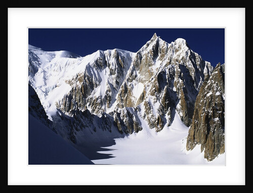 Mont Maudit in the French Alps by Anonymous