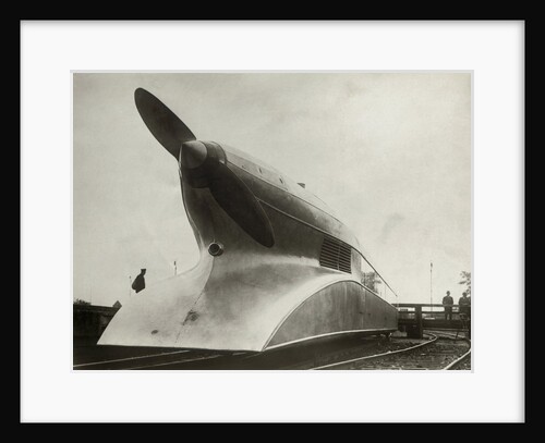 Rail Zeppelin Locomotive by Anonymous