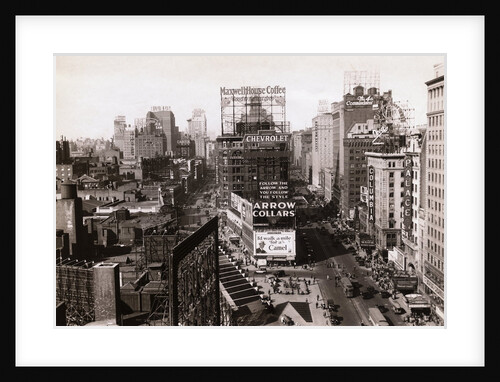 View of Times Square by Anonymous
