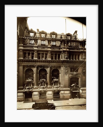Exterior View of The Elaborate New York Yacht Club by Anonymous
