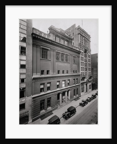 Exterior View of Bar Association Building at Forty Sixth Street in Manhattan by Anonymous