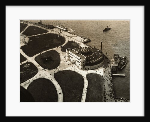 The Aquarium at Castle Clinton of Battery Park by Anonymous