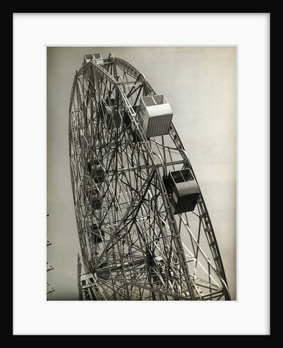 View of Coney Island Ferris Wheel by Anonymous