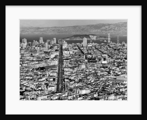 Aerial View of San Francisco by Anonymous