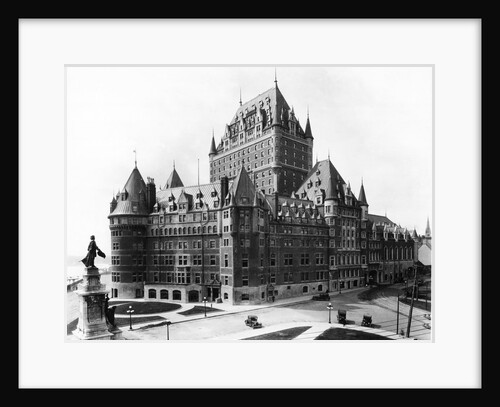 Facade of the Chateau Frontenac by Anonymous