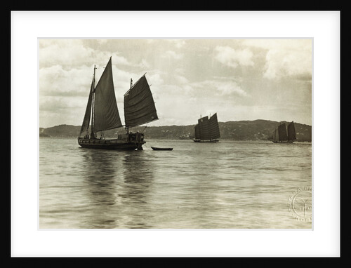 View of Japanese Boats by Anonymous