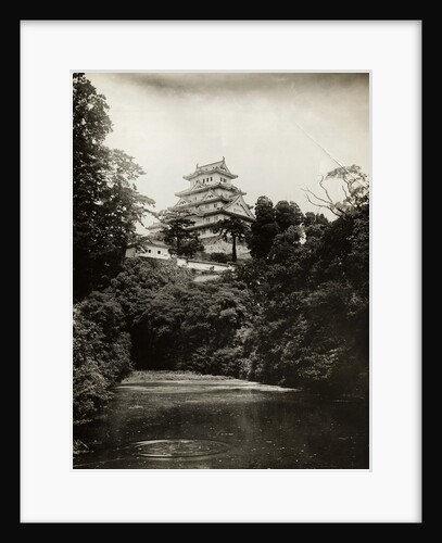 View of Japanese Castle by Anonymous