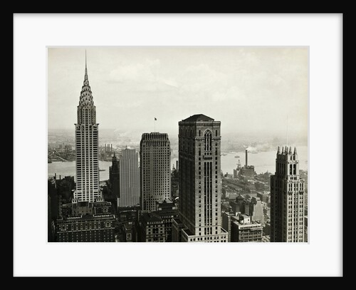 The Chrysler Building and Other Buildings by Anonymous