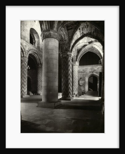 Detail of Abbey Interior by Anonymous