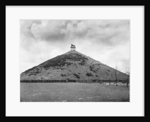 View of Waterloo Hill and Monument by Anonymous