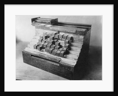 Early Typewriter by Anonymous