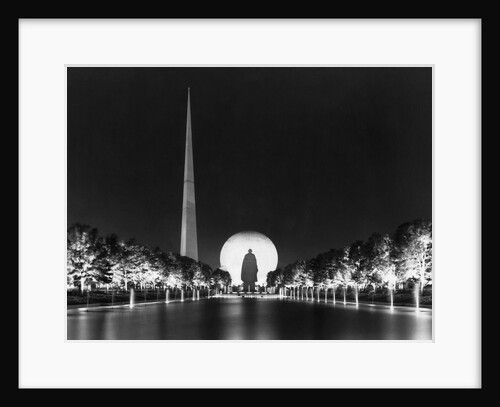 Perisphere and Trylon at New York World's Fair by Anonymous