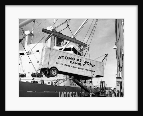Large Transport Truck Bed Dangling in Midair by Anonymous