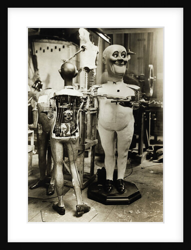 Mechanical Robots Unfinished by Anonymous