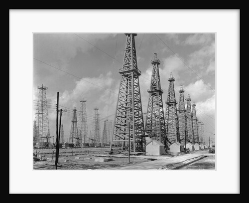 Oil Wells by Anonymous