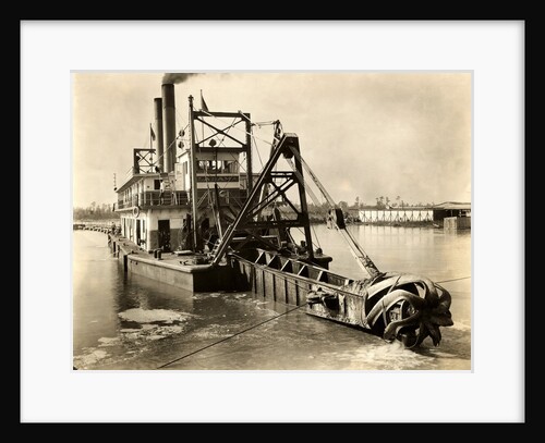 Hydraulic Dredge by Anonymous