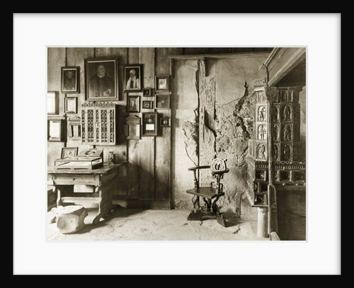 Martin Luther's Room in Wartburg Castle by Anonymous