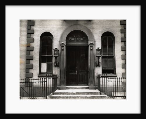 Facade of Police Station by Anonymous