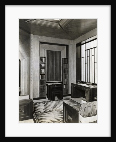 Interior of Den by Anonymous