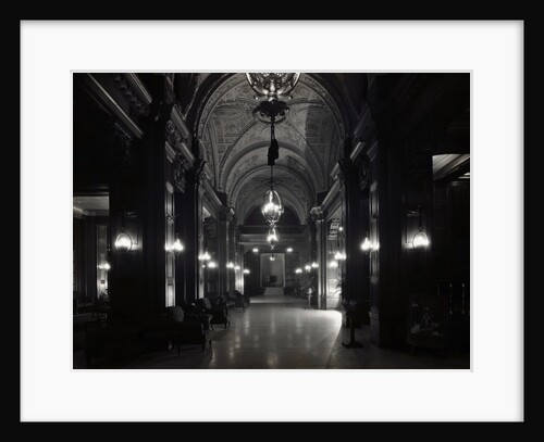 Photograph of Vancouver Hotel Lobby by Anonymous