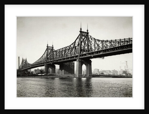 General View of the Queensboro Bridge by Anonymous