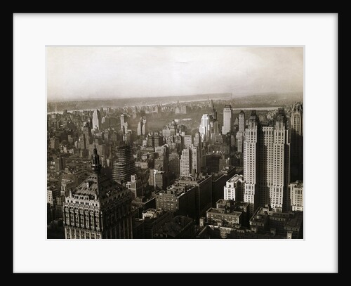 Looking Out Over Manhattan by Anonymous