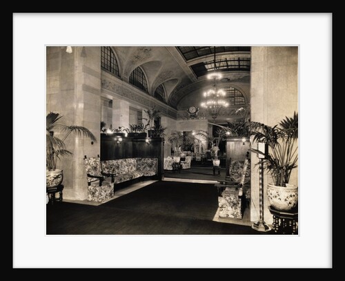 Empty Lounging Area at Hotel Biltmore by Anonymous