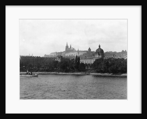 Hradcany Hill in Prague, Czechoslovakia by Anonymous