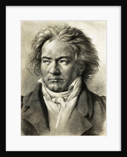 Portrait of Ludwig Van Beethoven by Anonymous