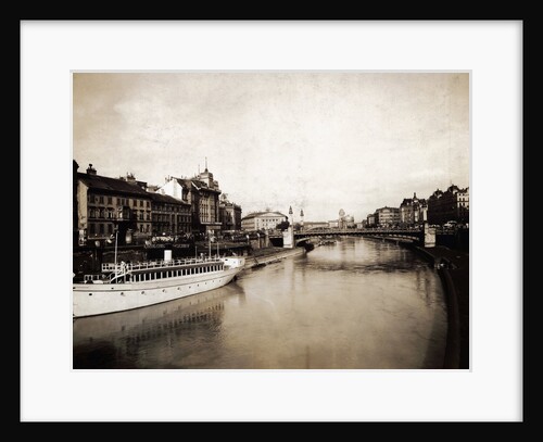 A Scene of the Danube River by Anonymous