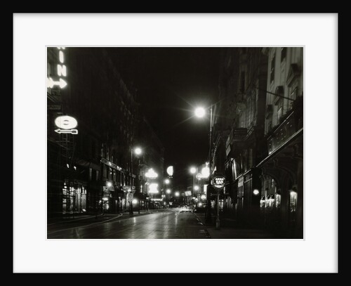 Shining Lights on Vienna Street by Anonymous