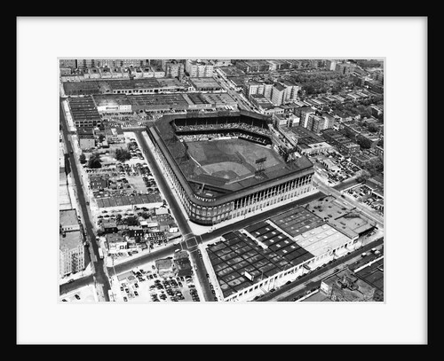 Ebbets Field in the 1950s, Flatbush Avenue, Brooklyn by Anonymous