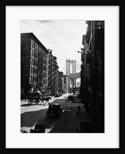 The Lower East Side in New York City by Anonymous