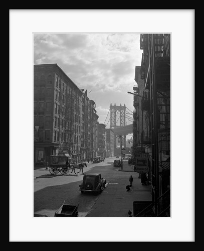 View of Lower East Side from Pitt Street by Anonymous