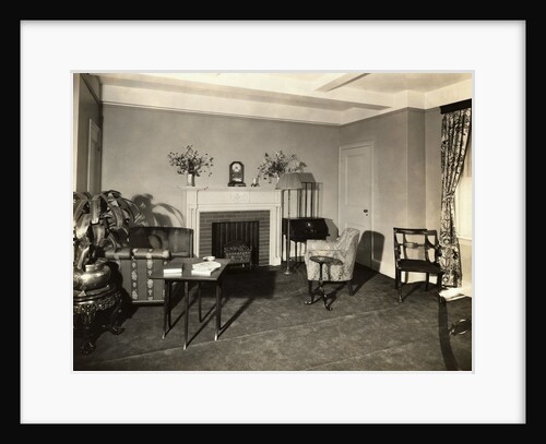 Interior of Hotel Living Room by Anonymous