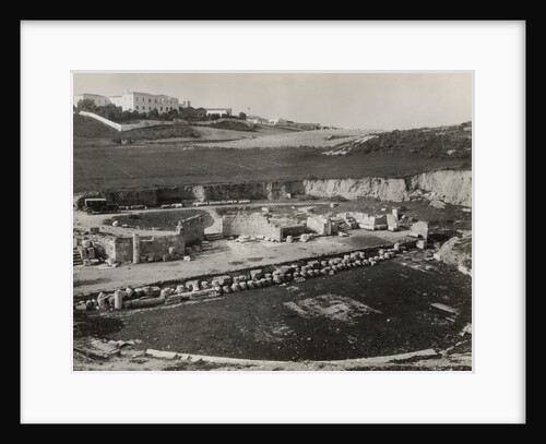Ancient Ruins of Roman Theater of Carthage by Anonymous