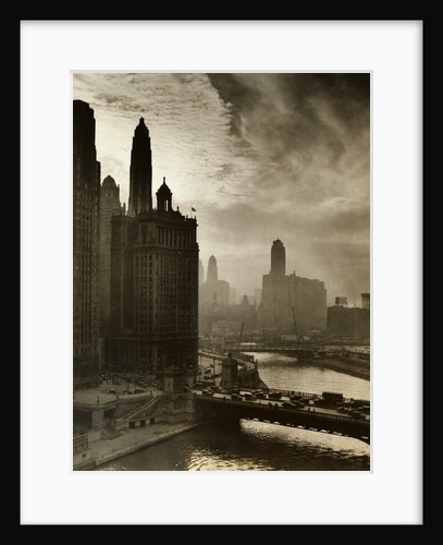 View of Chicago Sky and Skyscrapers by Anonymous