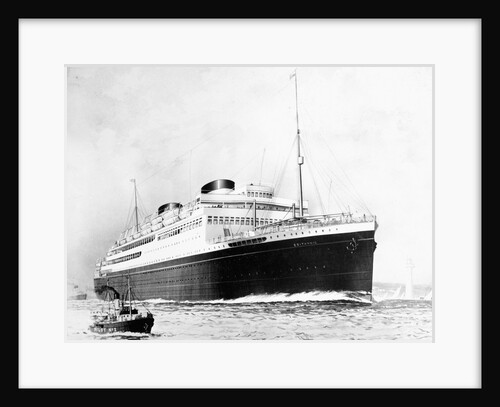 Britain's Britannic on the Waters by Anonymous
