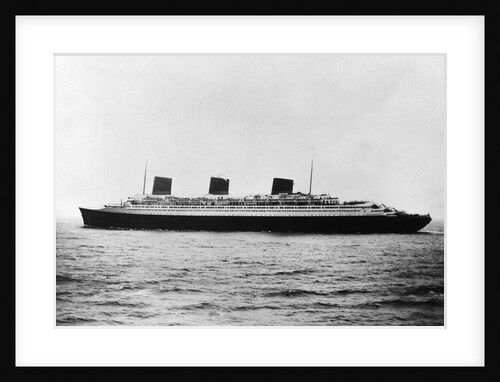 S.S. Normandie Sailing by Anonymous