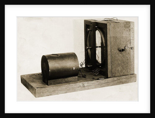 Model of Berliners Original Telephone Made in 1877 by Anonymous