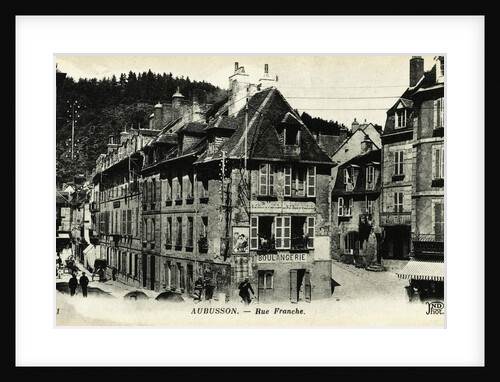 Street in Aubusson by Anonymous