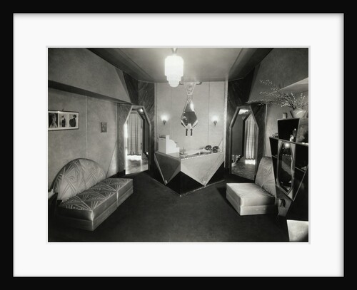 Art Deco Salon in the Jefferson Hotel by Anonymous
