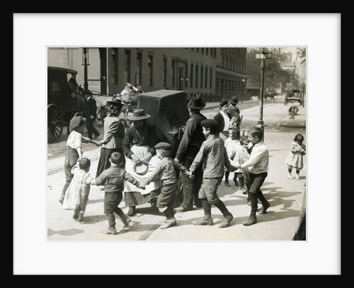 Children Dancing Around Organ Grinder by Anonymous