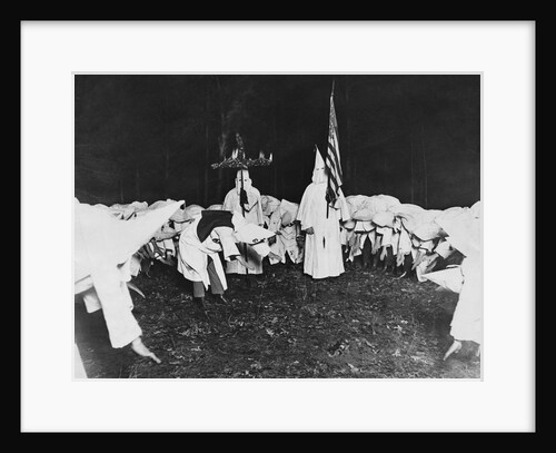 Klu Klux Klan Rally by Anonymous