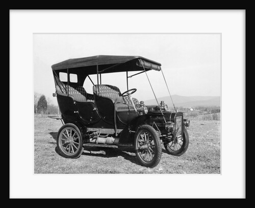 Early Model Cadillac Outdoors by Anonymous